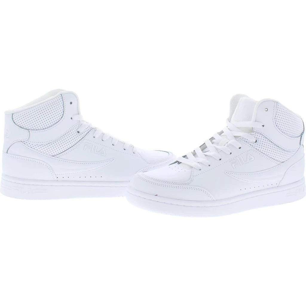 商品Fila|Fila Mens BBN 92 Mid Leather Fitness Mid-Top Sneakers,价格¥176,第3张图片详细描述