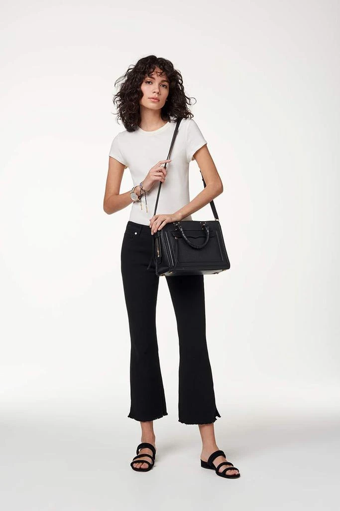 商品Rebecca Minkoff|Bree中号顶部拉链手提包,价格¥1102,第3张图片详细描述