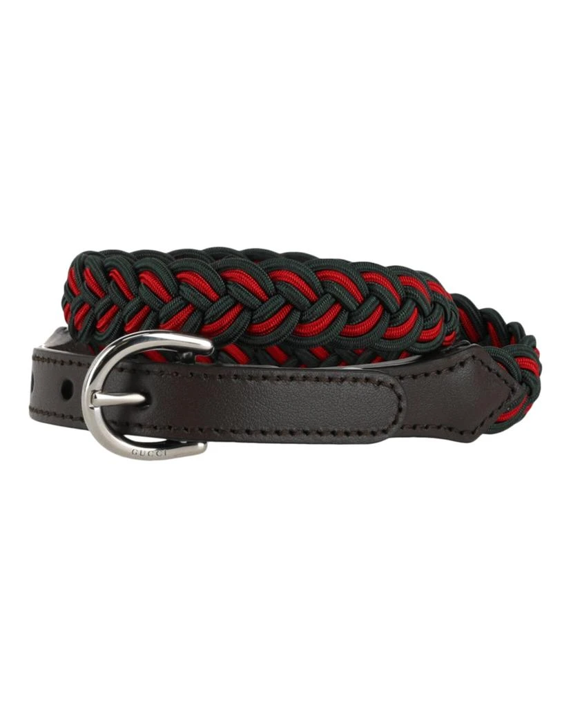 商品Gucci|Braided Elasticized Belt,价格¥757,第3张图片详细描述