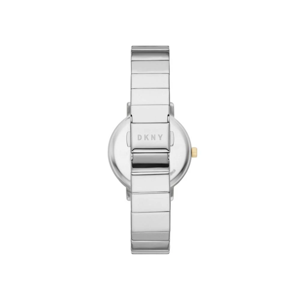 商品DKNY|Women's The Modernist Three-Hand Two-tone Stainless Steel Bracelet Watch 32mm,价格¥1009,第3张图片详细描述