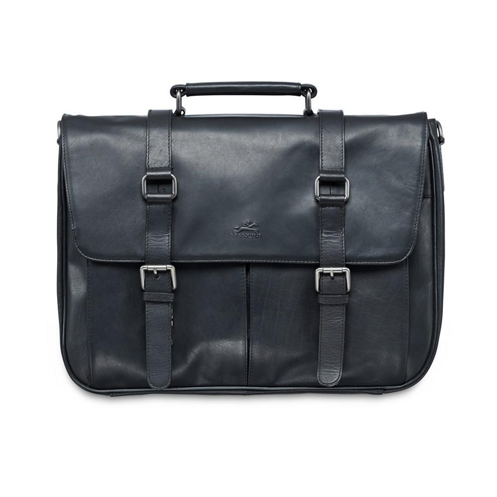 商品Mancini Leather Goods|Buffalo Collection Single Compartment Laptop Briefcase,价格¥2206,第1张图片