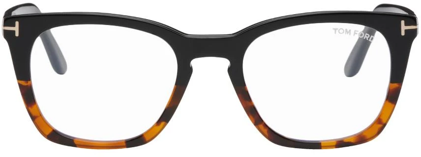 商品Tom Ford|黑色徽标眼镜,价格¥4022,第1张图片