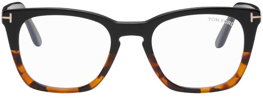 商品Tom Ford|黑色徽标眼镜,价格¥3798,第1张图片