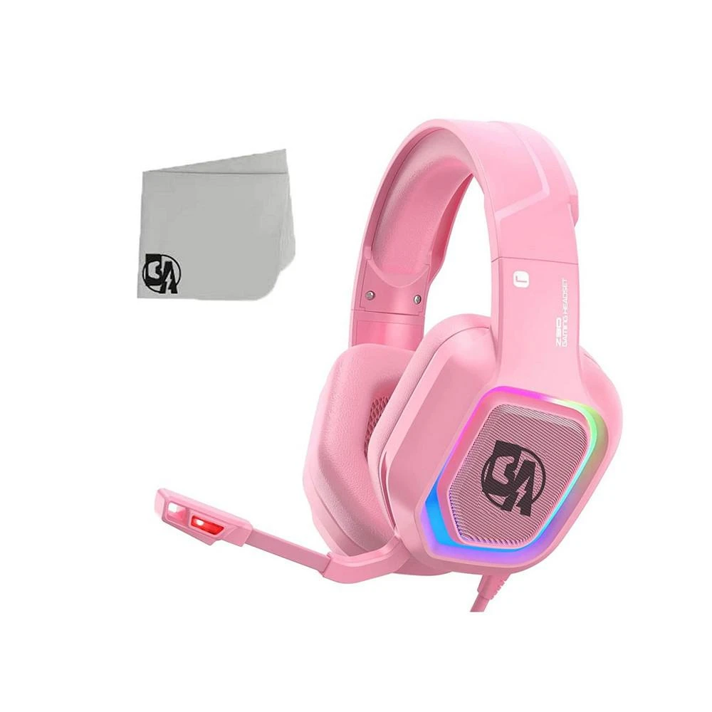 商品BOLT AXTION|Z30 Pink Gaming Headset with Noise Canceling Microphone,价格¥449,第1张图片