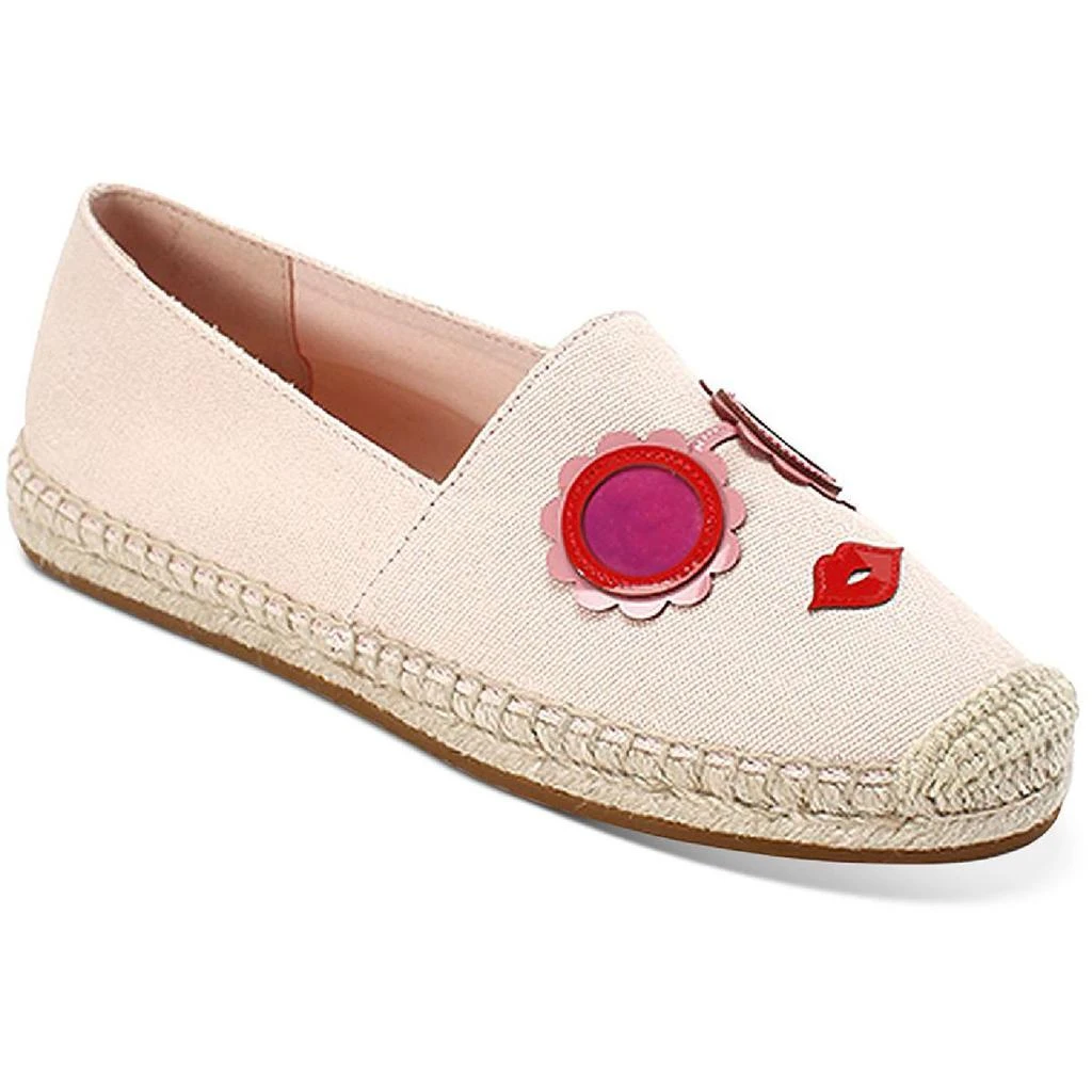 商品Kate Spade|Kate Spade Womens Grenade Glasses Canvas Sandals Espadrilles,价格¥238,第1张图片