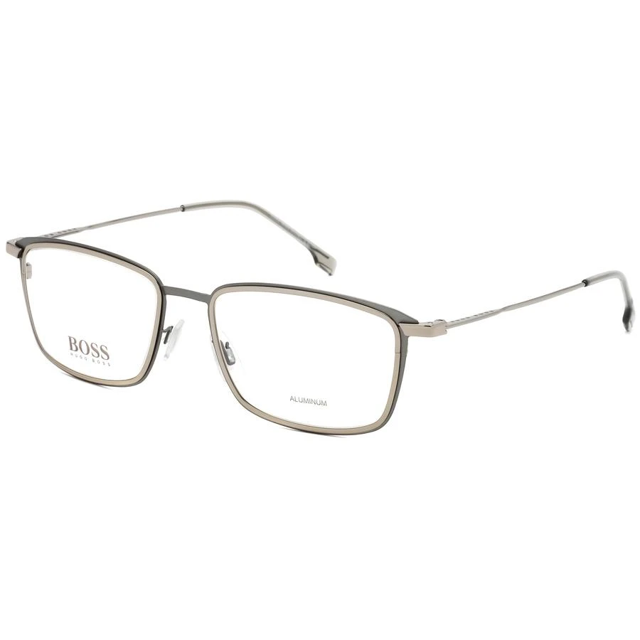 商品Hugo Boss|Mens Silver Tone Rectangular Eyeglass Frames BOSS11970R810056,价格¥365,第1张图片