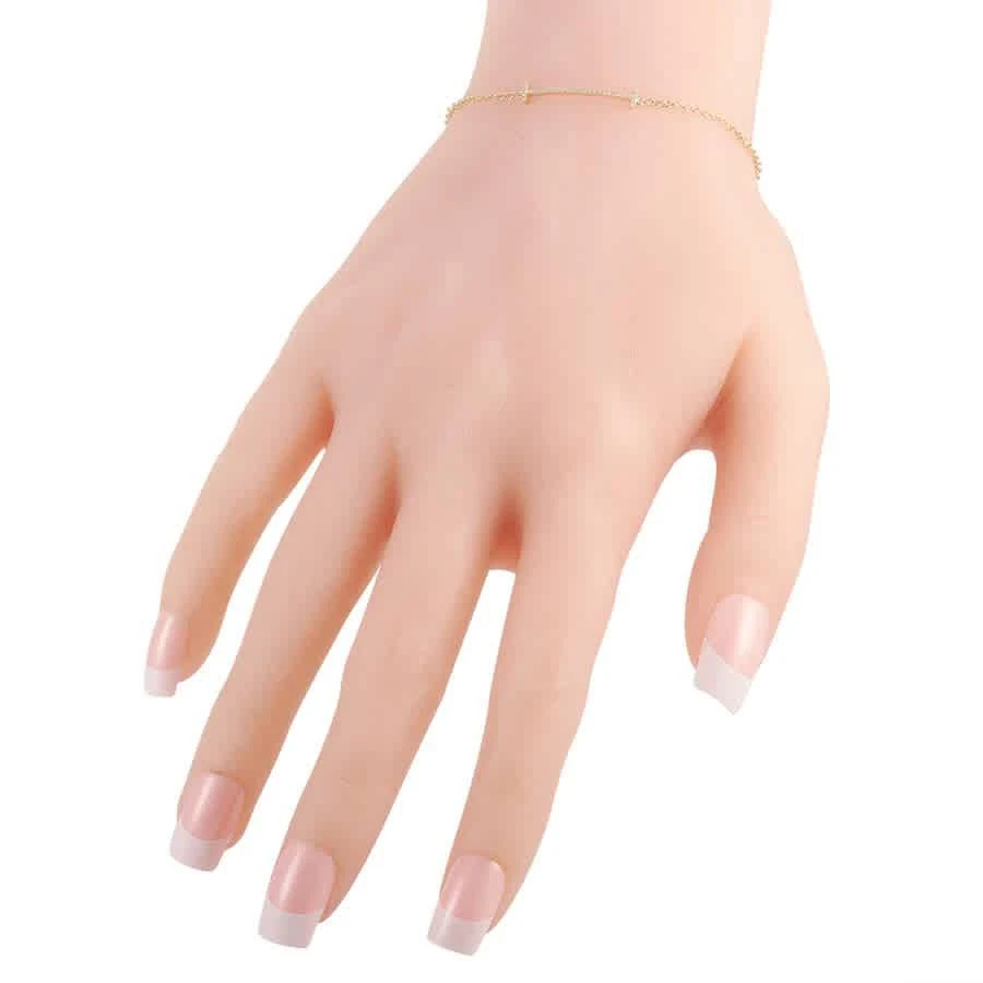 商品LB Exclusive|14K Yellow Gold 0.10ct Diamond Bracelet,价格¥1183,第2张图片详细描述