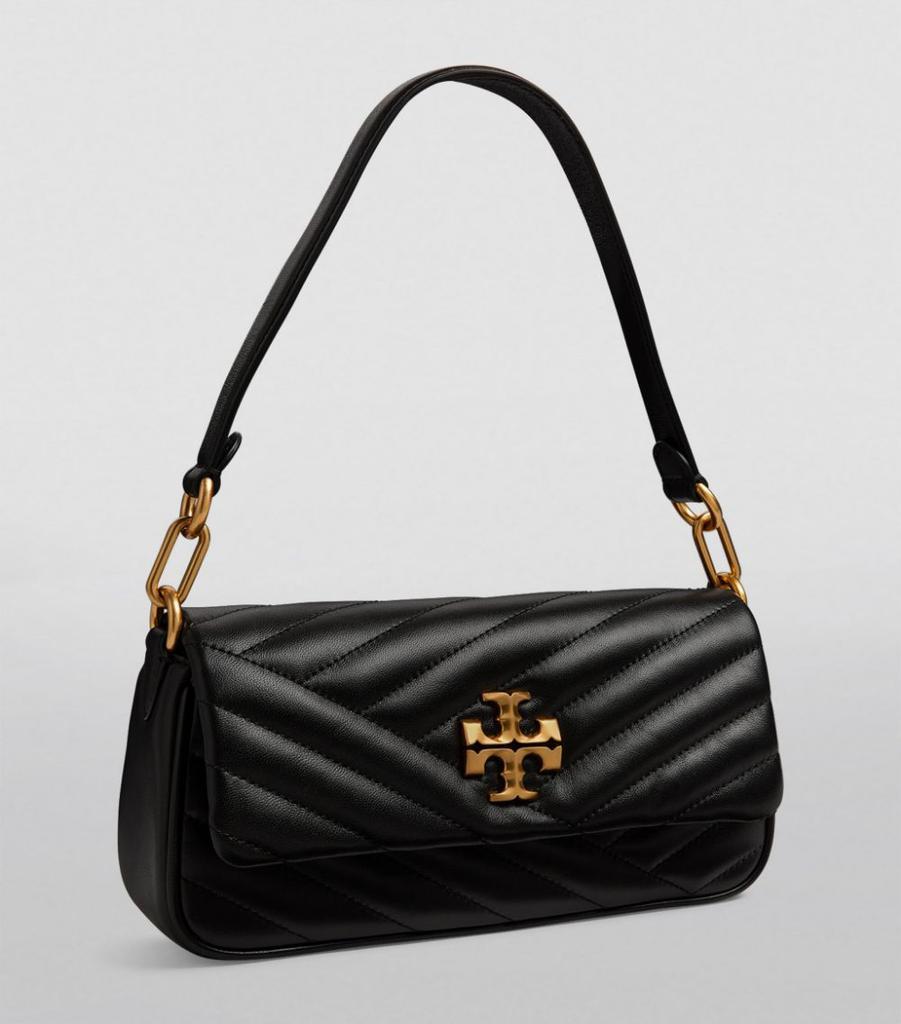 商品Tory Burch|Leather Kira Chevron Shoulder Bag,价格¥3830,第5张图片详细描述