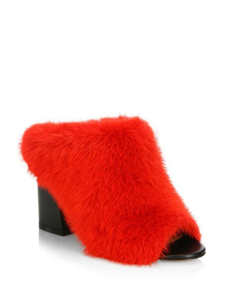 商品Givenchy|Mink Fur Mules,价格¥3885,第1张图片