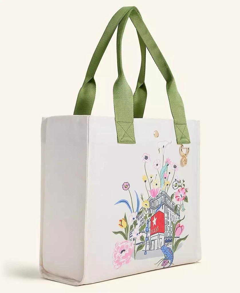 商品Macy's|Flower Show Printed Canvas Tote, Exclusively at Macy's,价格¥225,第2张图片详细描述
