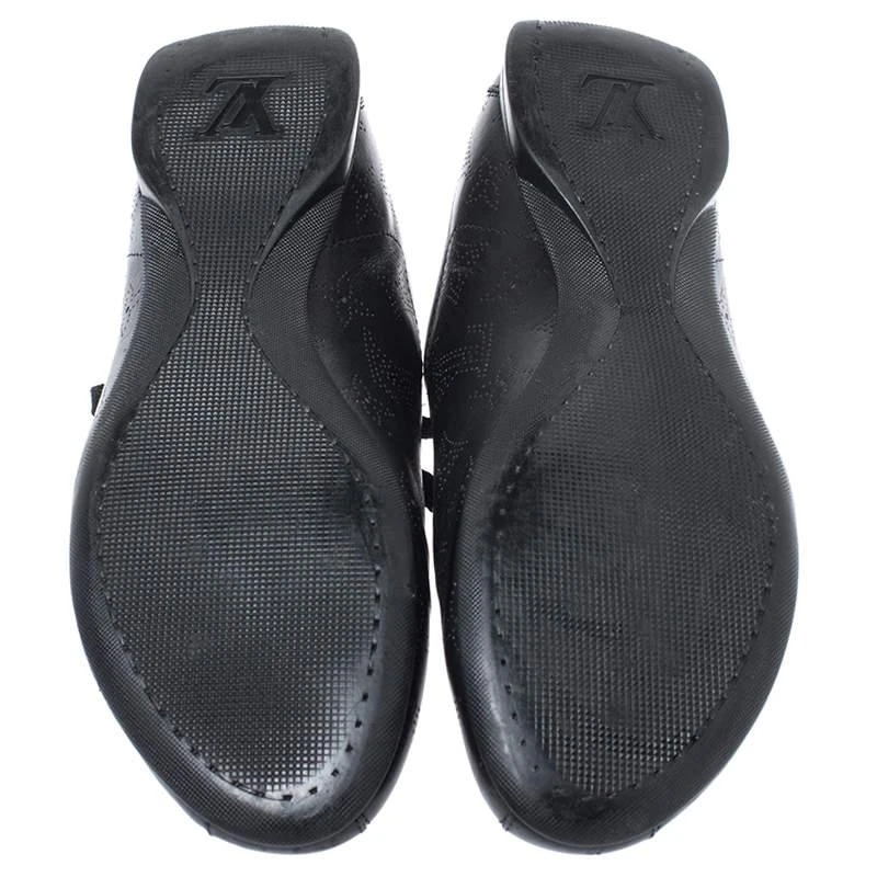 Louis Vuitton Black Mahina Leather Low Top Sneakers Size 39.5 商品