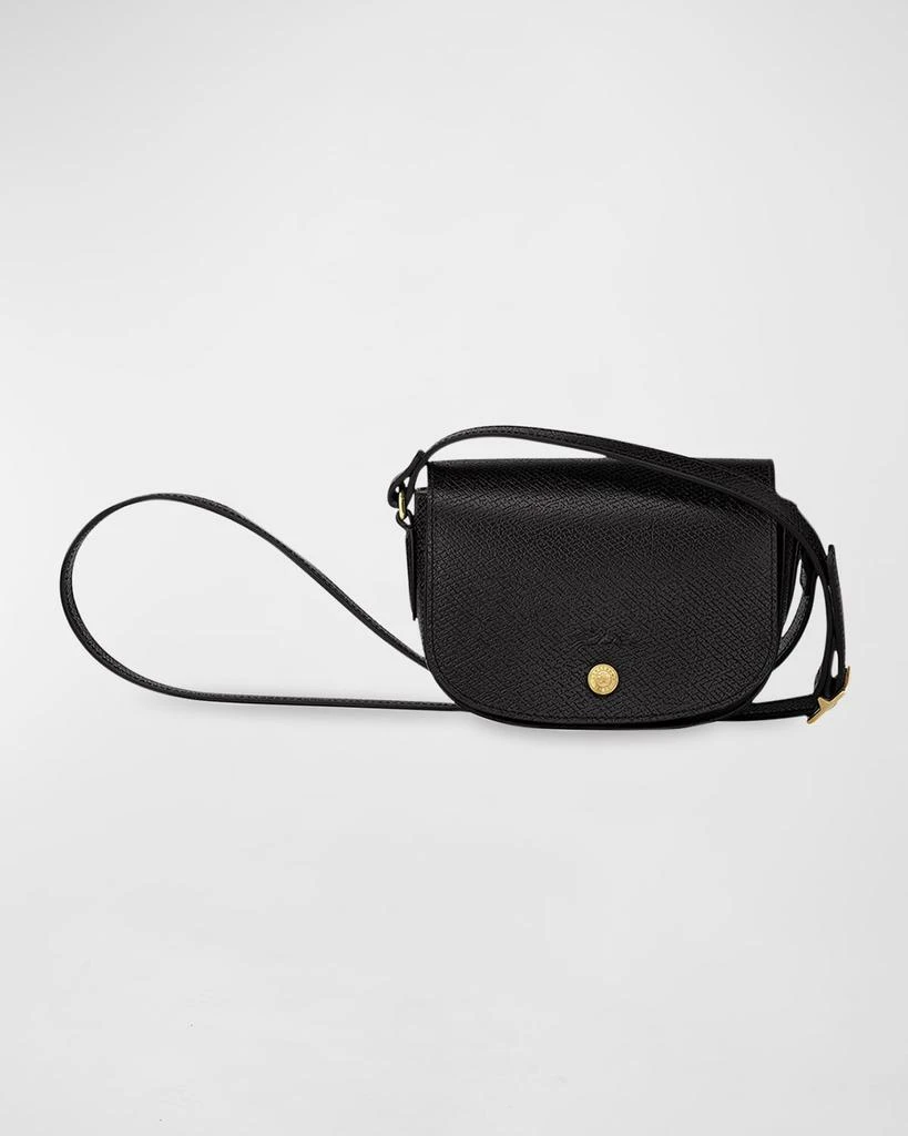 商品Longchamp|Russie Small Leather Saddle Crossbody Bag,价格¥2265,第1张图片