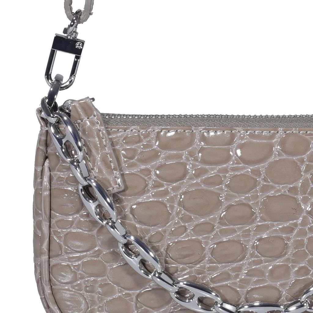 商品by FAR|By Far Rachel Embossed Chain Detailed Mini Shoulder Bag,价格¥1276,第5张图片详细描述
