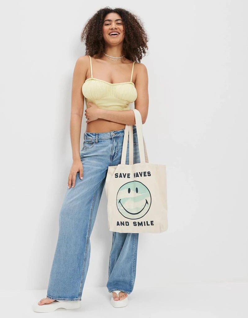 商品AE|AEO Smiley® Tote Bag,价格¥141,第2张图片详细描述