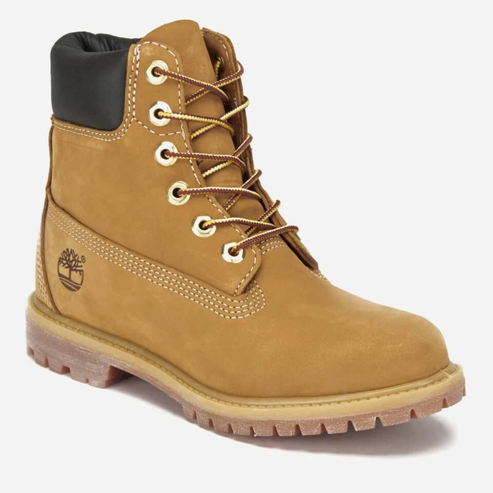 商品Timberland|Timberland Women's 6 Inch Nubuck Premium Boots - Wheat,价格¥1709,第2张图片详细描述