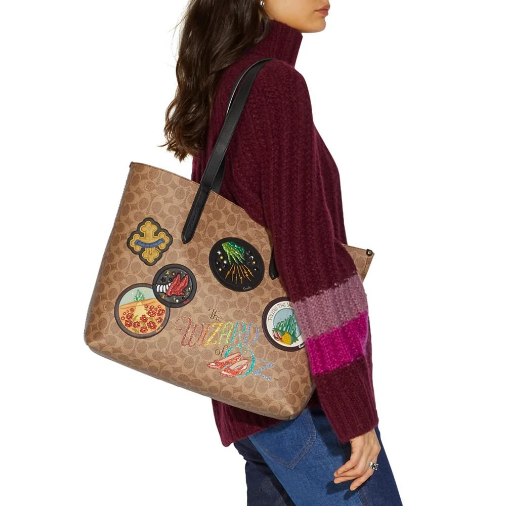 商品Coach|Wizard Of Oz Coated Canvas Highline 托特包,价格¥1113,第2张图片详细描述