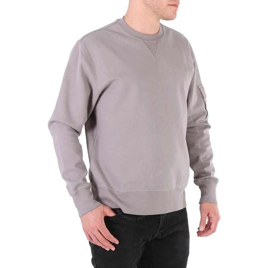 商品A-COLD-WALL*|Men's Slate Grey Embroidered Crewneck Sweatshirt,价格¥820,第2张图片详细描述