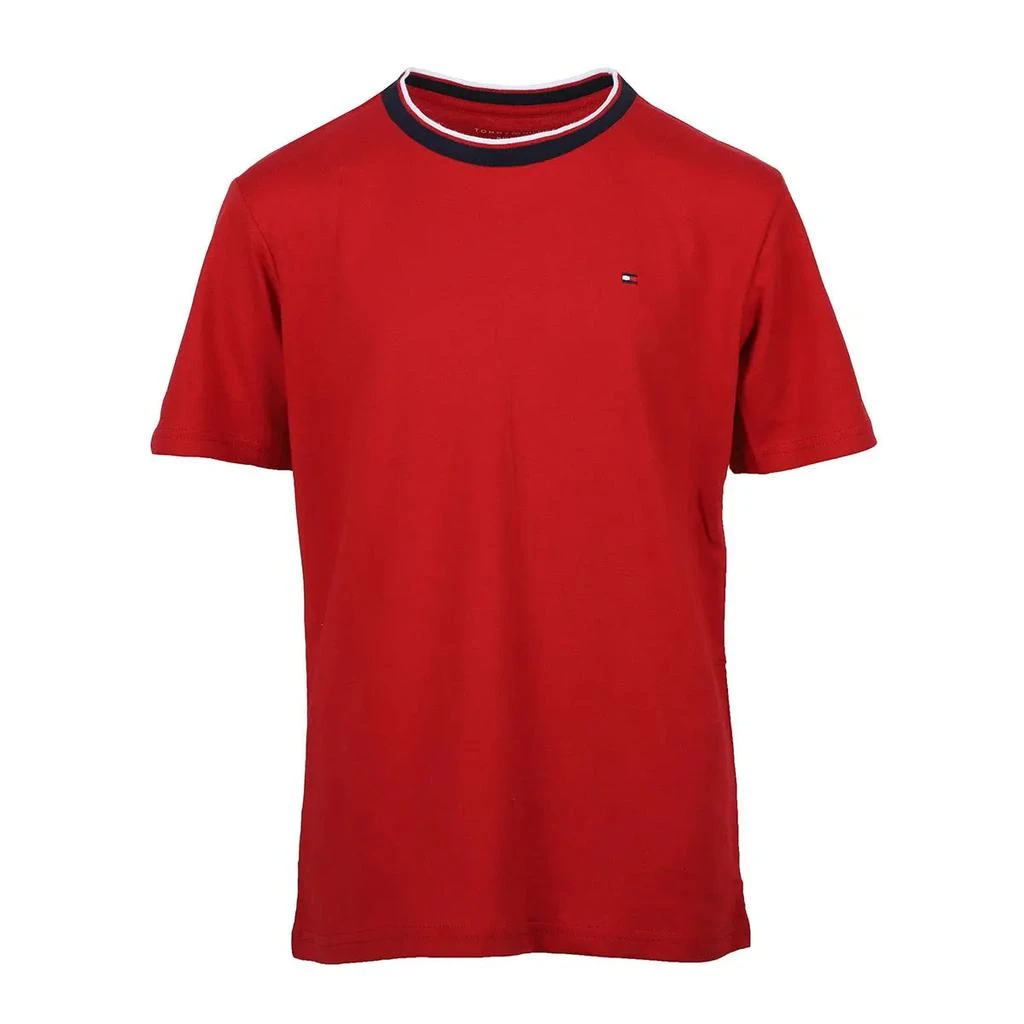 Tommy Hilfiger Boy's YD Ringer Short Sleeve T-Shirt 商品