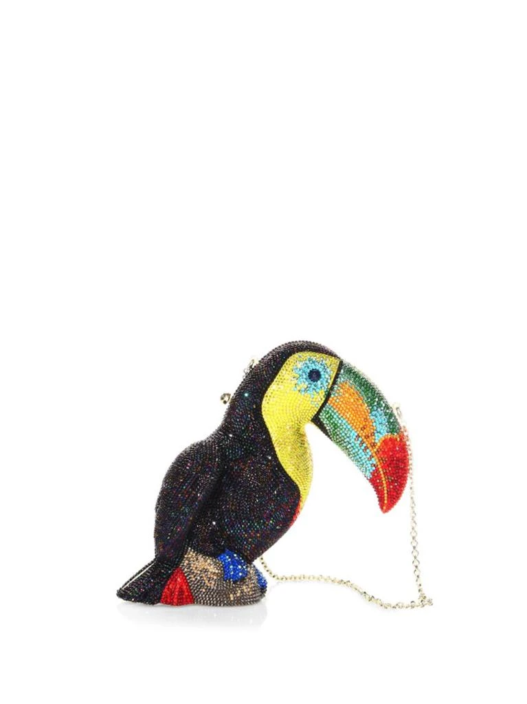 商品Judith Leiber|Toucan Crystal Clutch,价格¥44734,第1张图片