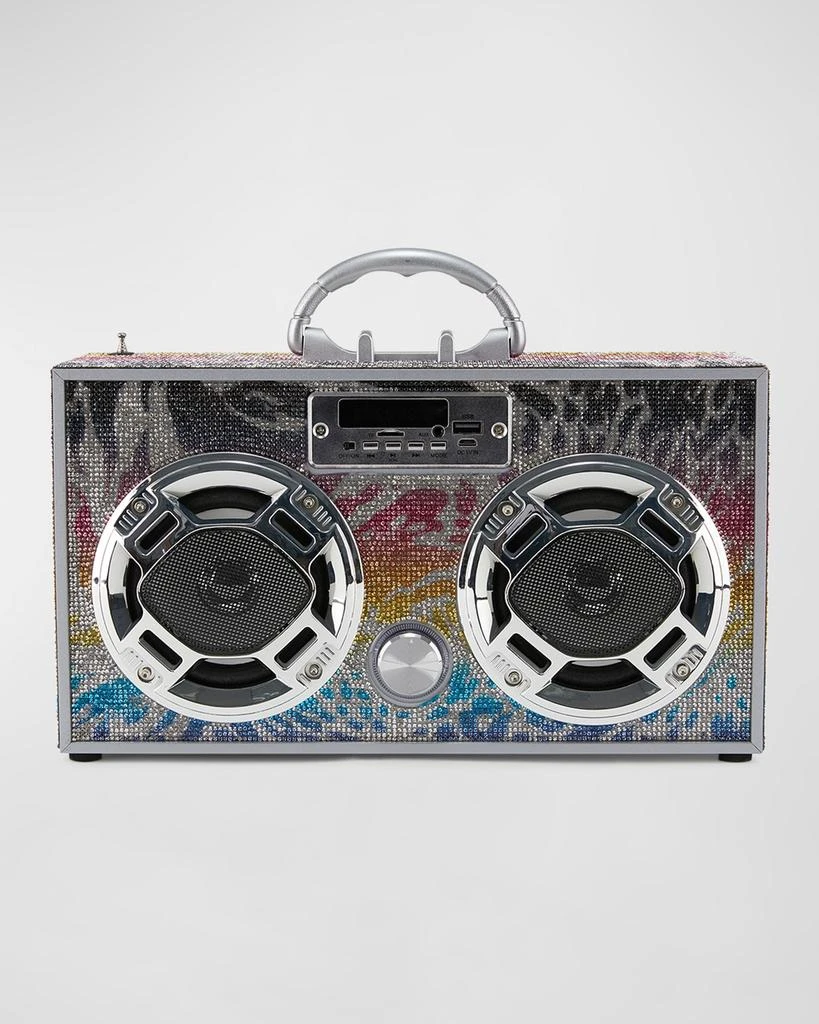 商品Wireless Express|Bluetooth Animal Bling Couture Boombox,价格¥241,第2张图片详细描述