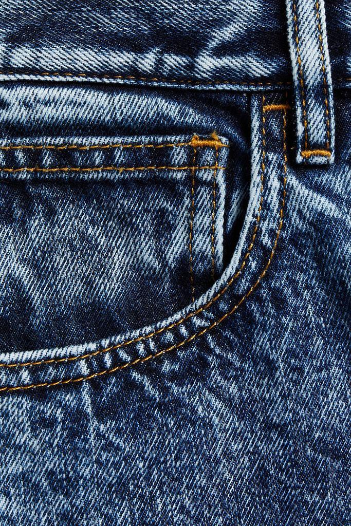 商品MAISON MARGIELA|Distressed high-rise straight-leg jeans,价格¥1611,第6张图片详细描述
