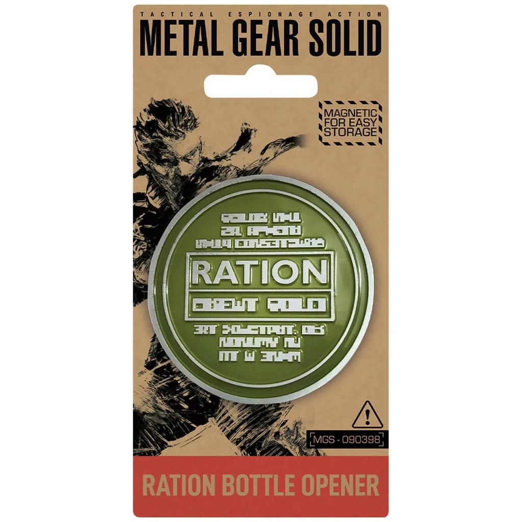 商品Fanattik|Metal Gear Premium Bottle Opener by Fanattik,价格¥119,第2张图片详细描述