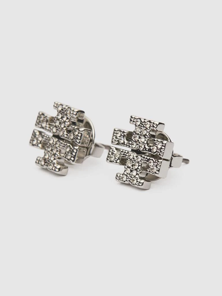 商品Tory Burch|Kira Pavé Small Stud Earrings,价格¥750,第2张图片详细描述