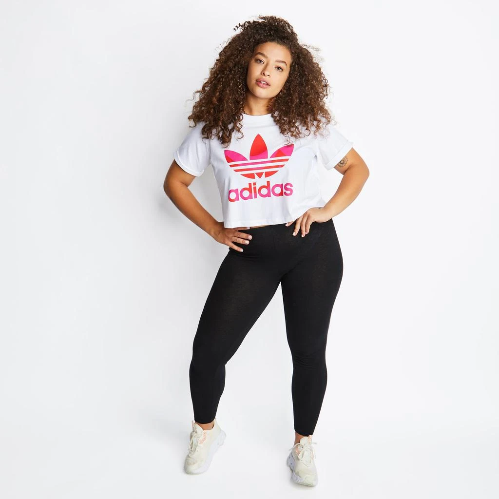 商品Adidas|adidas Marimekko Trefoil Infill Cropped T-shirt (Plus Size) - Women T-Shirts,价格¥150,第2张图片详细描述