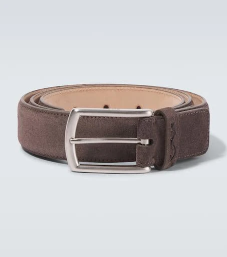 商品Zegna|绒面革腰带,价格¥5116,第1张图片