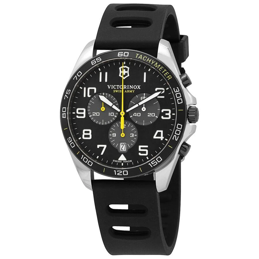 商品Victorinox|FieldForce Sport Chronograph Quartz Black Dial Men's Watch 241892,价格¥2776,第1张图片