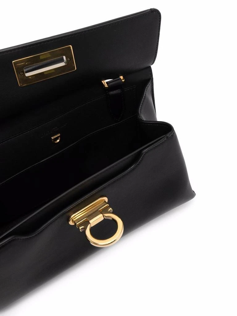 商品Salvatore Ferragamo|SALVATORE FERRAGAMO - Swing Small Calf Leather Shoulder Bag,价格¥15061,第5张图片详细描述