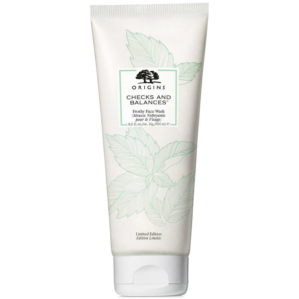 商品Origins|Checks and Balances Frothy Face Wash Jumbo, 8.5 oz,价格¥218,第1张图片