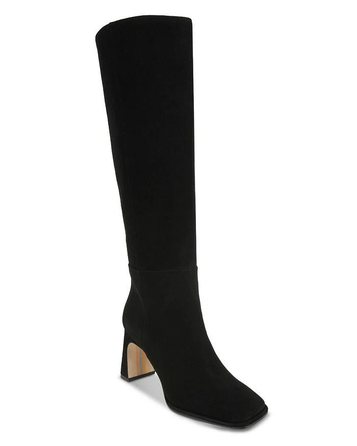 商品Sam Edelman|Women's Issabel Square Toe High Heel Boots,价格¥1499,第1张图片
