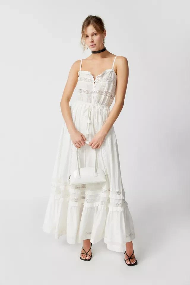 商品Urban Outfitters|UO Antoinette Lace-Inset Maxi Dress,价格¥301,第2张图片详细描述
