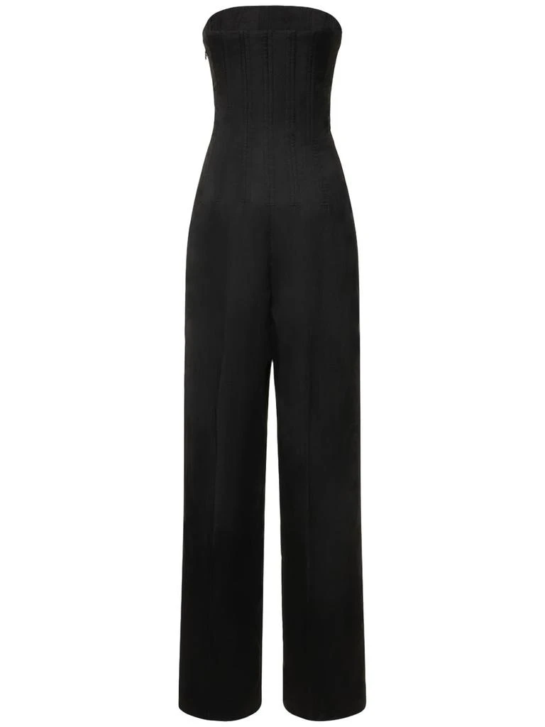 商品Stella McCartney|Crepe Corset Wide Leg Jumpsuit,价格¥9064,第5张图片详细描述