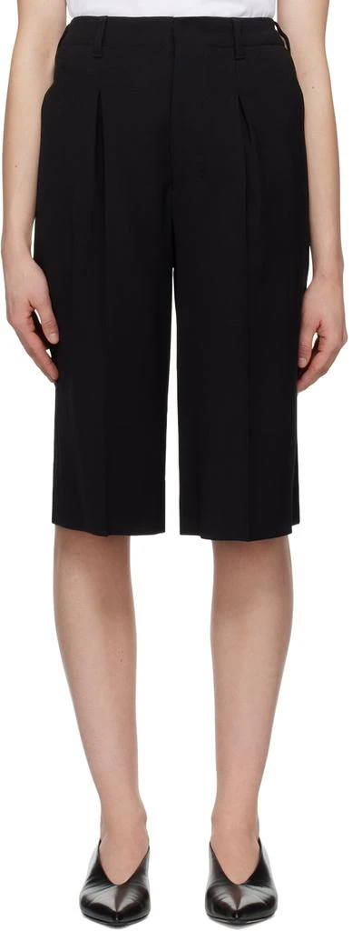 商品AMI|Black Bermuda Shorts,价格¥4747,第1张图片