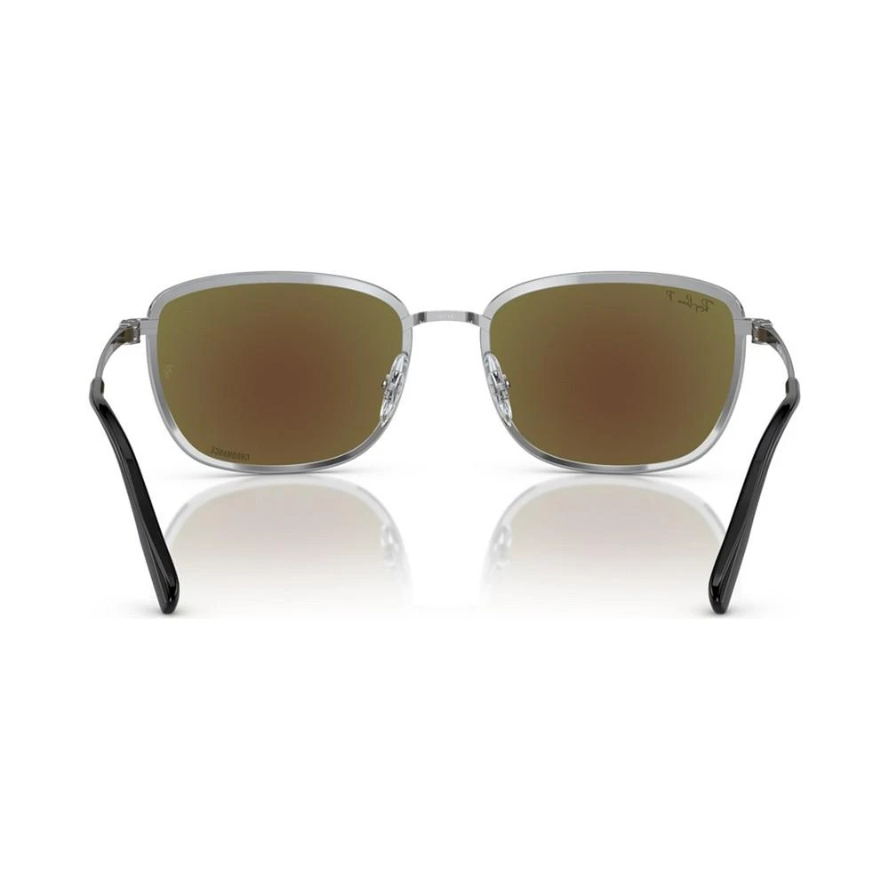 商品Ray-Ban|Men's Polarized Sunglasses, RB3705 Chromance,价格¥2061,第5张图片详细描述