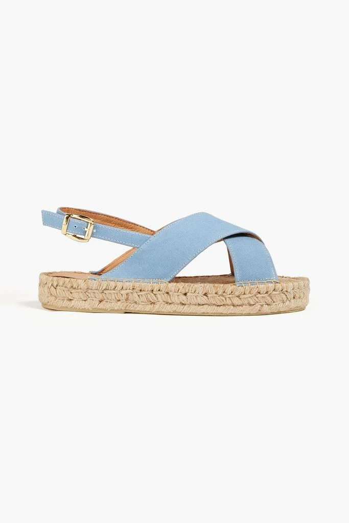 商品LAST STUDIO|Sada canvas espadrille slingback sandals,价格¥248,第1张图片