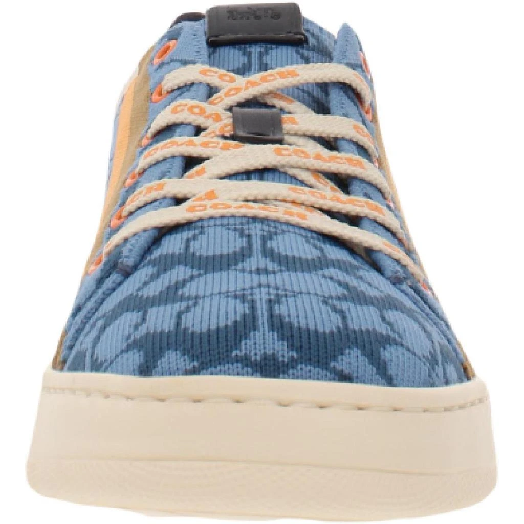 商品Coach|Coach Womens Lowline Sig Knit Knit Logo Casual and Fashion Sneakers,价格¥567,第4张图片详细描述