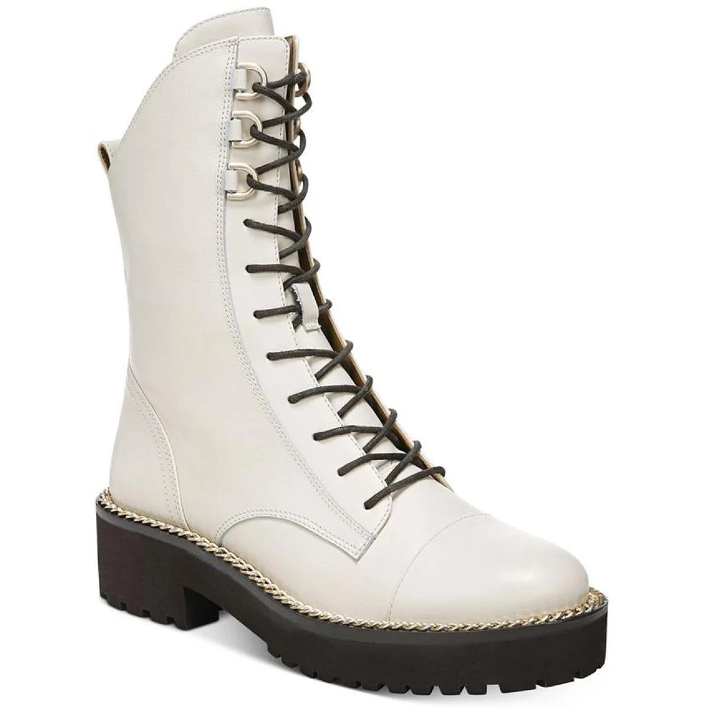 商品Sam Edelman|Sam Edelman Womens Lenley Leather Embellished Combat & Lace-up Boots,价格¥314,第2张图片详细描述