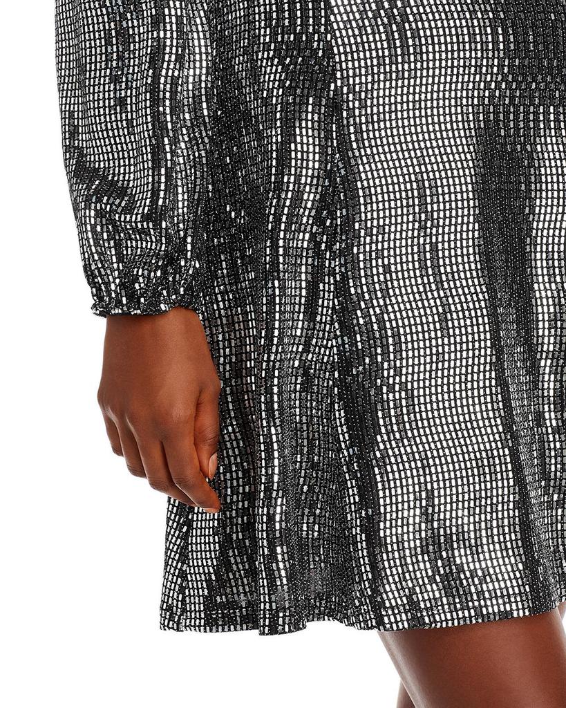 Shine Long Puff Sleeve Mini Dress - 100% Exclusive商品第7张图片规格展示