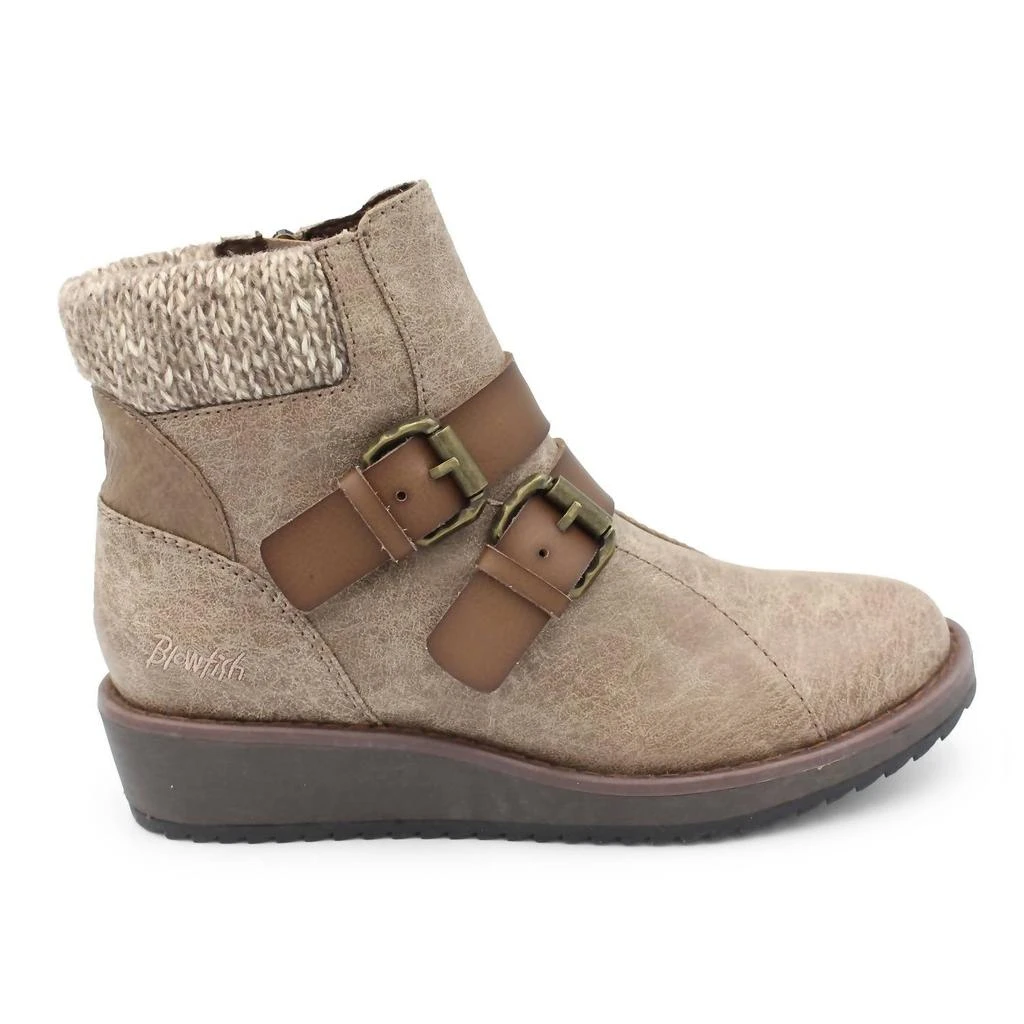 商品Blowfish|Correct Roadtrip Bootie in Sea Mushroom,价格¥406,第3张图片详细描述