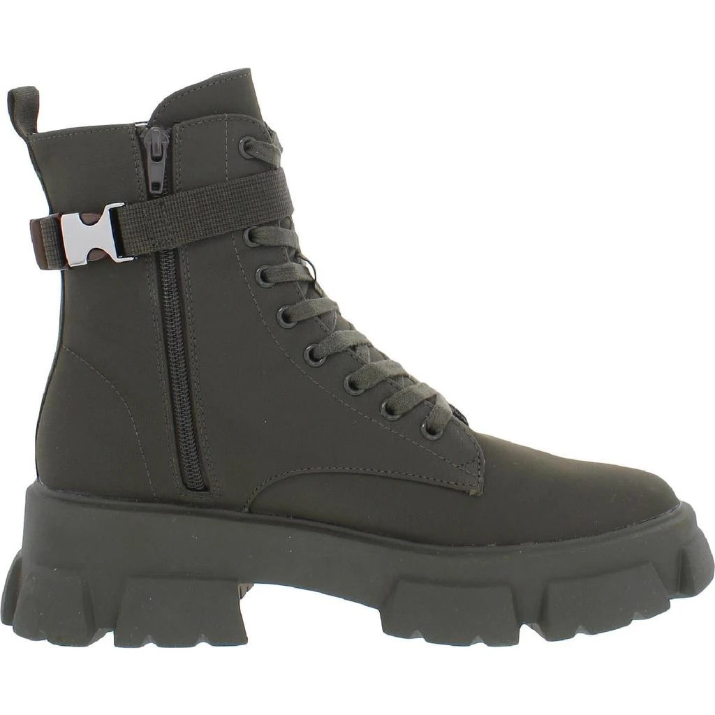 商品Steve Madden|Steve Madden Mens Thora Ankle Lug Sole Combat & Lace-up Boots,价格¥261,第2张图片详细描述