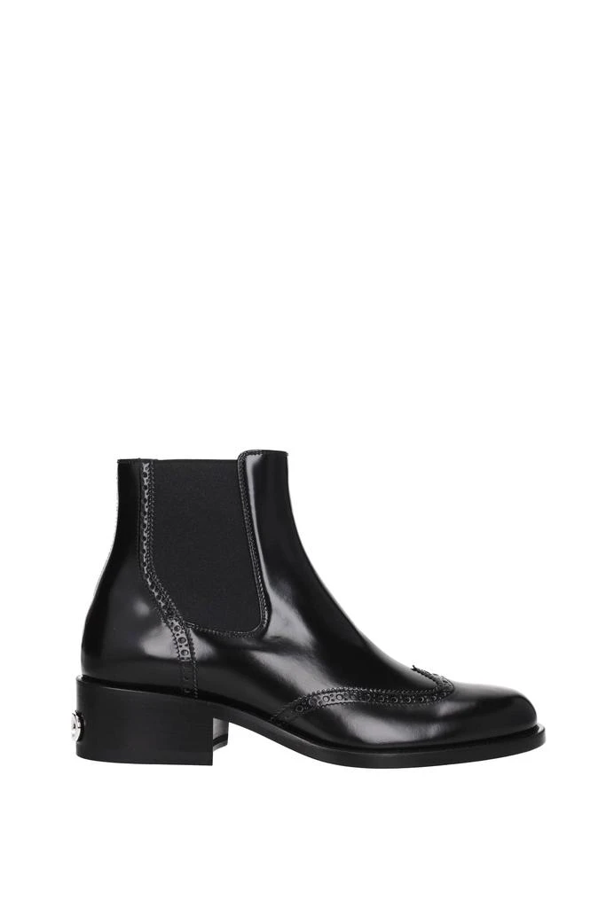 商品Fendi|Ankle Boot Leather Black,价格¥3836,第1张图片