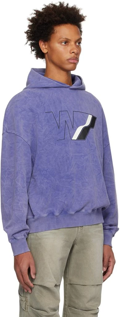 商品We11done|Purple Wave Line Hoodie,价格¥4868,第2张图片详细描述
