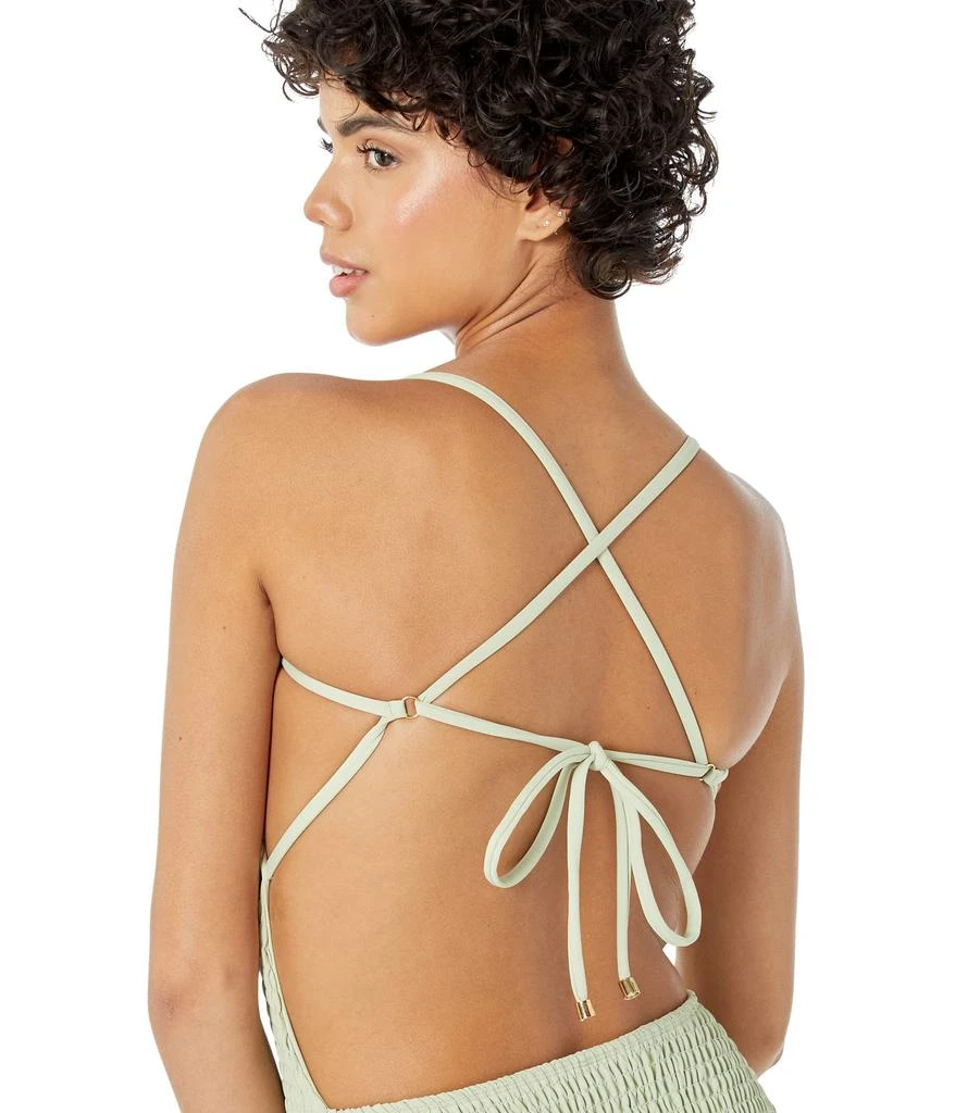 商品Charlie Holiday|Gina Shirred One-Piece,价格¥679,第3张图片详细描述