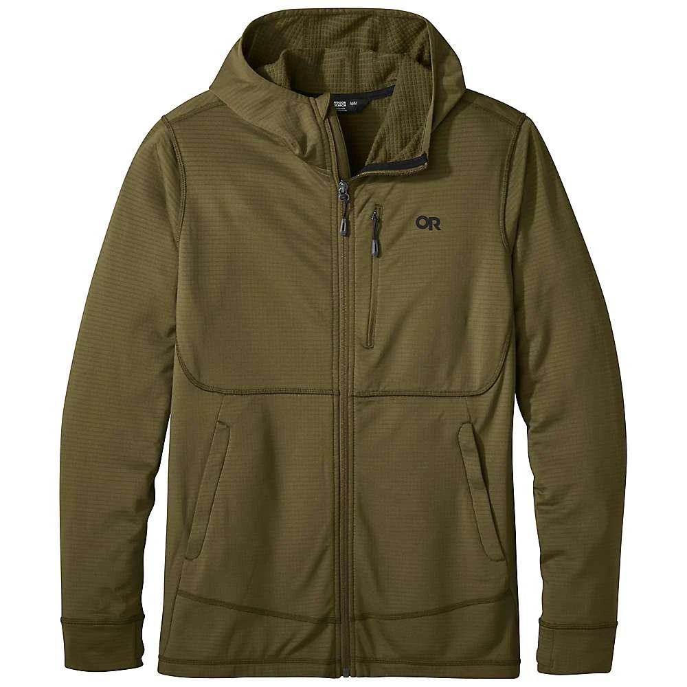 商品Outdoor Research|Outdoor Research Men's Vigor Full Zip Hoody,价格¥629,第2张图片详细描述