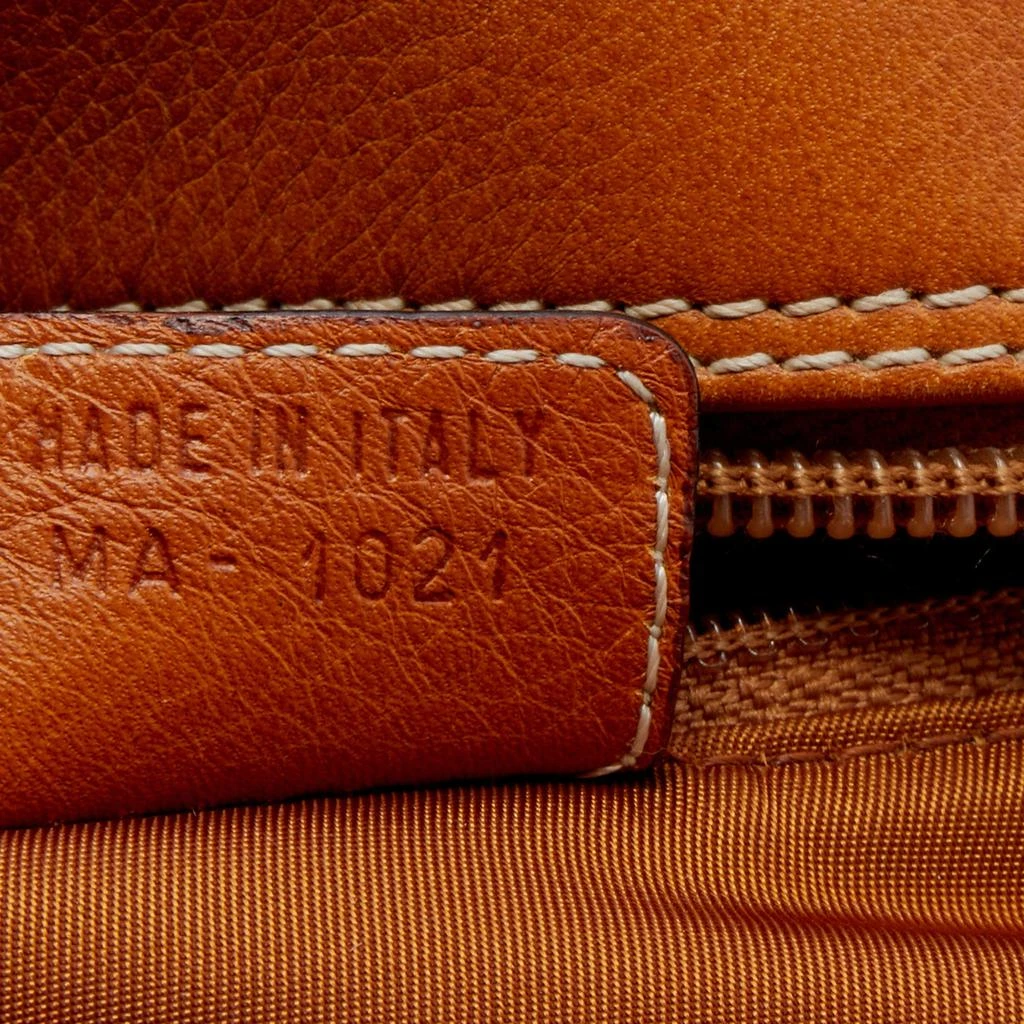 Dior Brown Leather Double Saddle Bowler Bag 商品