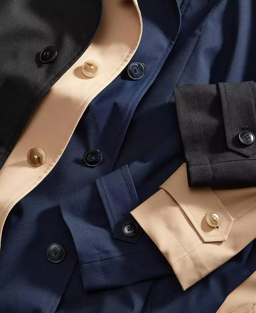商品Michael Kors|Men's Classic-Fit Raincoat,价格¥741,第2张图片详细描述