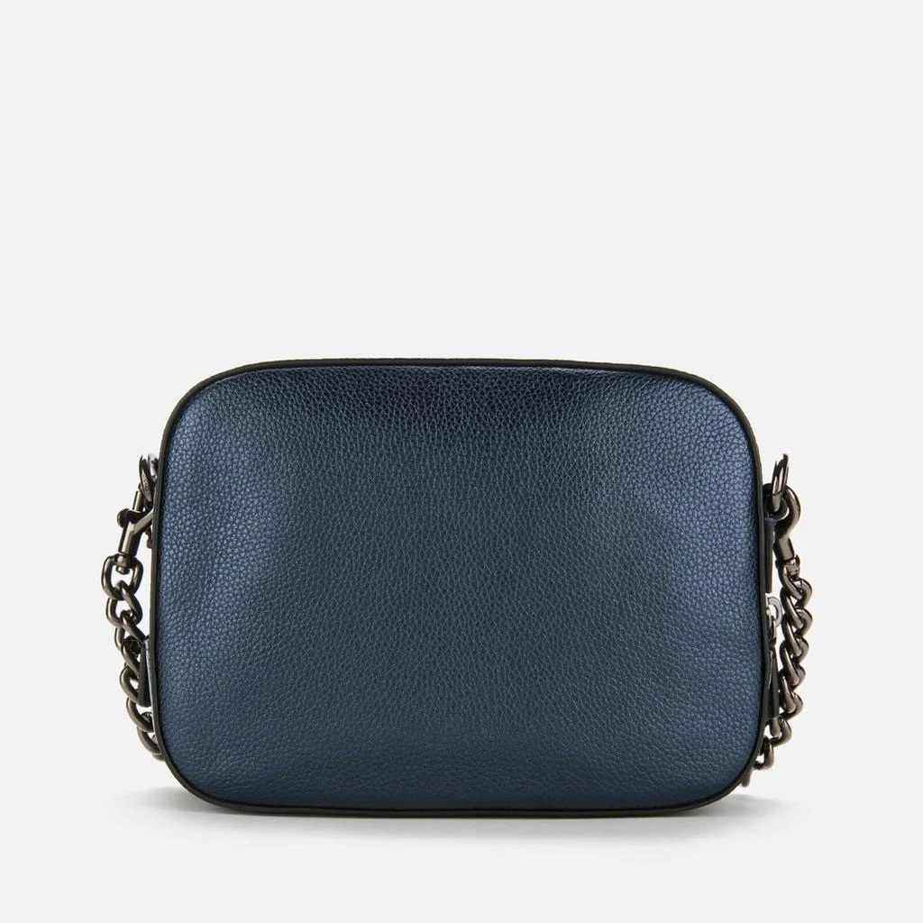 商品Coach|Coach Women's Metallic Leather Camera Bag - Midnight Blue,价格¥2241,第2张图片详细描述